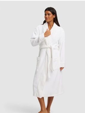 Cozy Earth Ribbed Terry Bath Robe